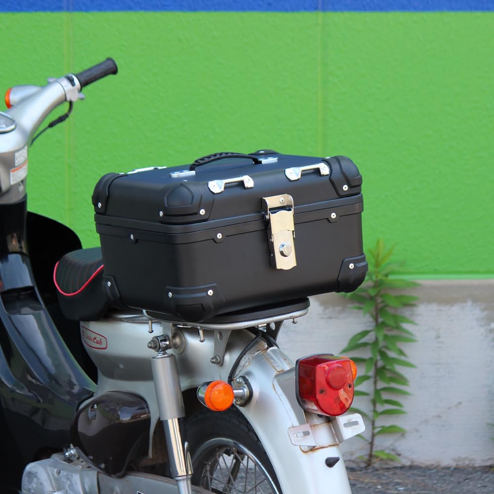 Motorcycle Rear Box E508 Top Case Across 23L Silver