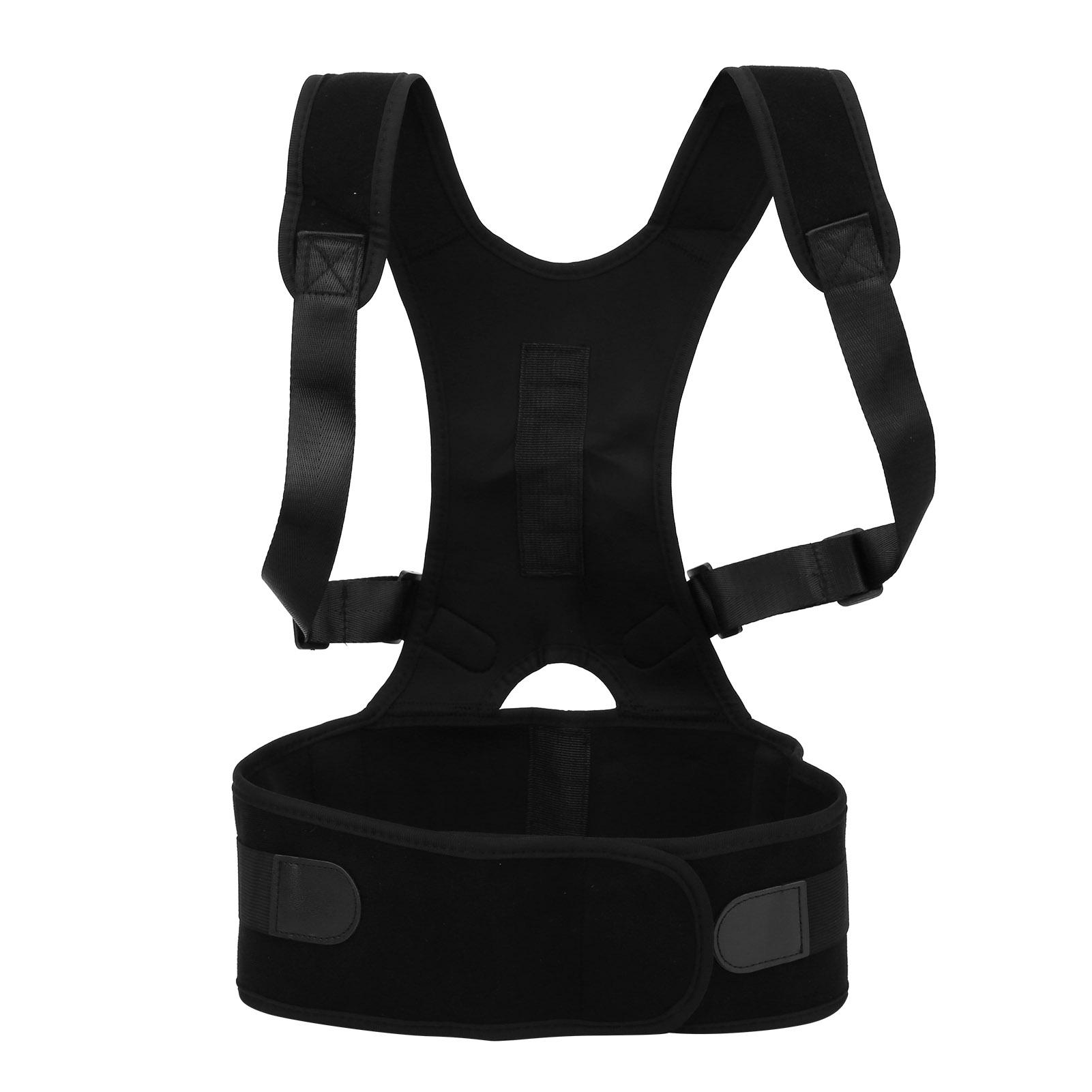 

Neoprene Posture Corrector Adult Magnetic Back Shoulder Belt Kyphosis Lumbar Support
