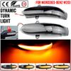 Dynamic Turn Signal LED Side Mirror Indicator Blinker Sequential Light For Mercedes Benz C Class W203 S203 CL203 2001-2007