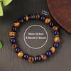 Tigers Eye Bracelets For Women Girl Summer Beach Jewelry Stone Bangles Outfit Things Fashion Gifts For Brother