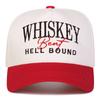 Unisex WHISKEY Letter Embroidery Baseball Caps Spring Autumn Outdoor Adjustable Casual Hats Sunscreen Hat Sports Cap