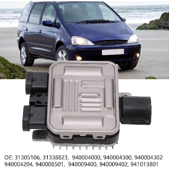 Cooling Fan Control Module, High Performance 31305106 Long Lasting Relay Radiator Control Module Rigorous Testing Perfect Match for Vehicle