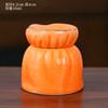 Compact Ceramic Storage Jar Powder Bottle Small Tea Caddy Rouge Jar Balm Sealed Jar Ointment Jar Storage Jars Home Storage Products