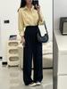 2025 Korean Style Chic Two-Piece Commuting Set - Age-Reducing Early Autumn Outfit