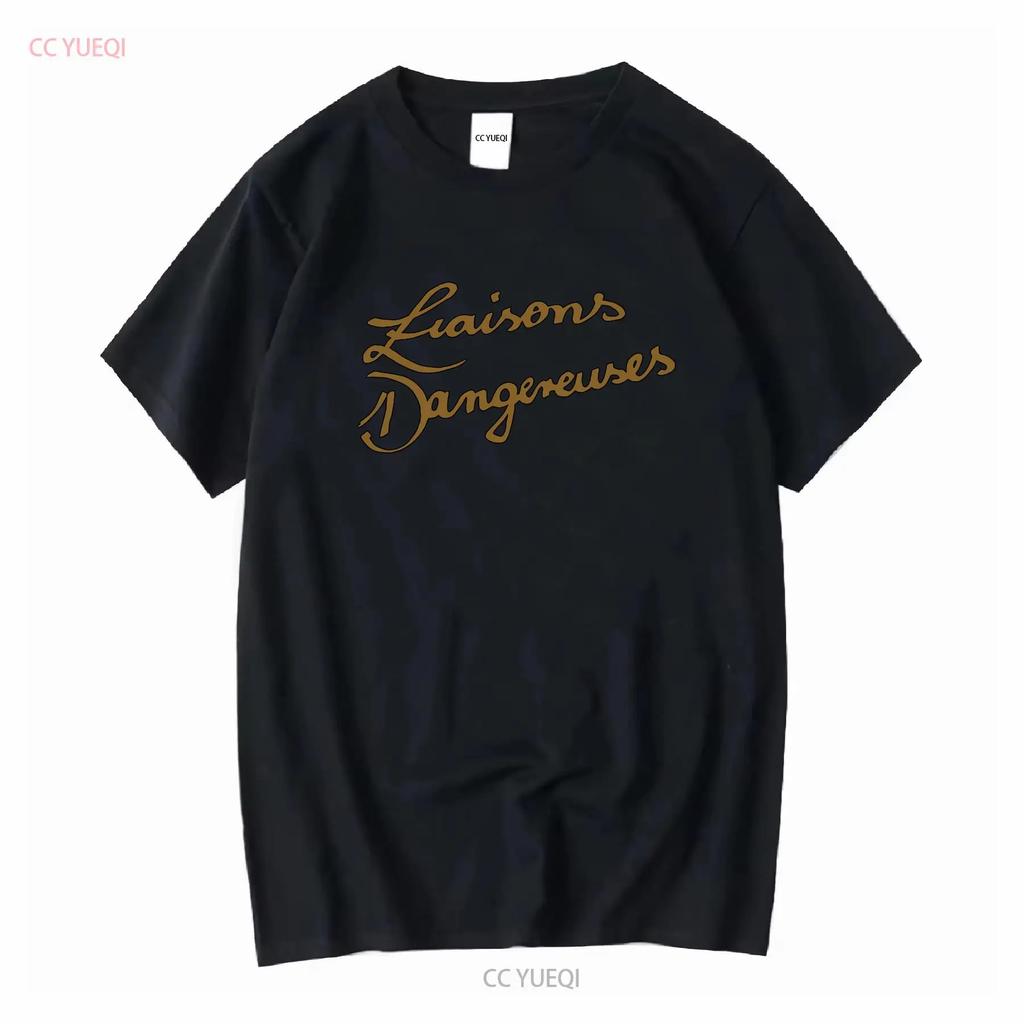 Liaisons Dangereuses Gold Script T-shirt