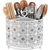 Rotating Stainless Steel Chopstick Cutlery Stand with Large Disassembles and Spoon Kitchen Tool Dish Stylish Kitchen Tabletop Storage 360-Degree