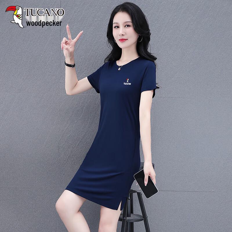 

TUCANO Women s Ice Silk T-Shirt Dress M