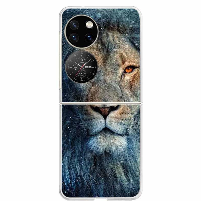 For Huawei P50 Pocket Case Transparent Clear Hard PC Phone Back Cover For Huawei P50 Pocket Cases P 50 Pocket 2022 Shells Capa