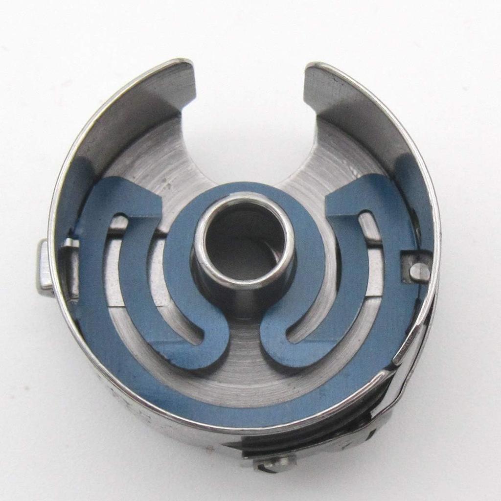 CKPSMS Brand -"L Style" Bobbin CASE #52237 BC-DB1-NBL (No-Back-Lash) Spring Compatible with/Replacement for JUKI Brand Singer Brand CONSEW Brand