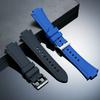 26*14mm Resin Strap For GUESS W0149L5 Soft Silicone Rubber Protruding Mouth Watch Band Men Sport Waterproof Bracelet Accessories