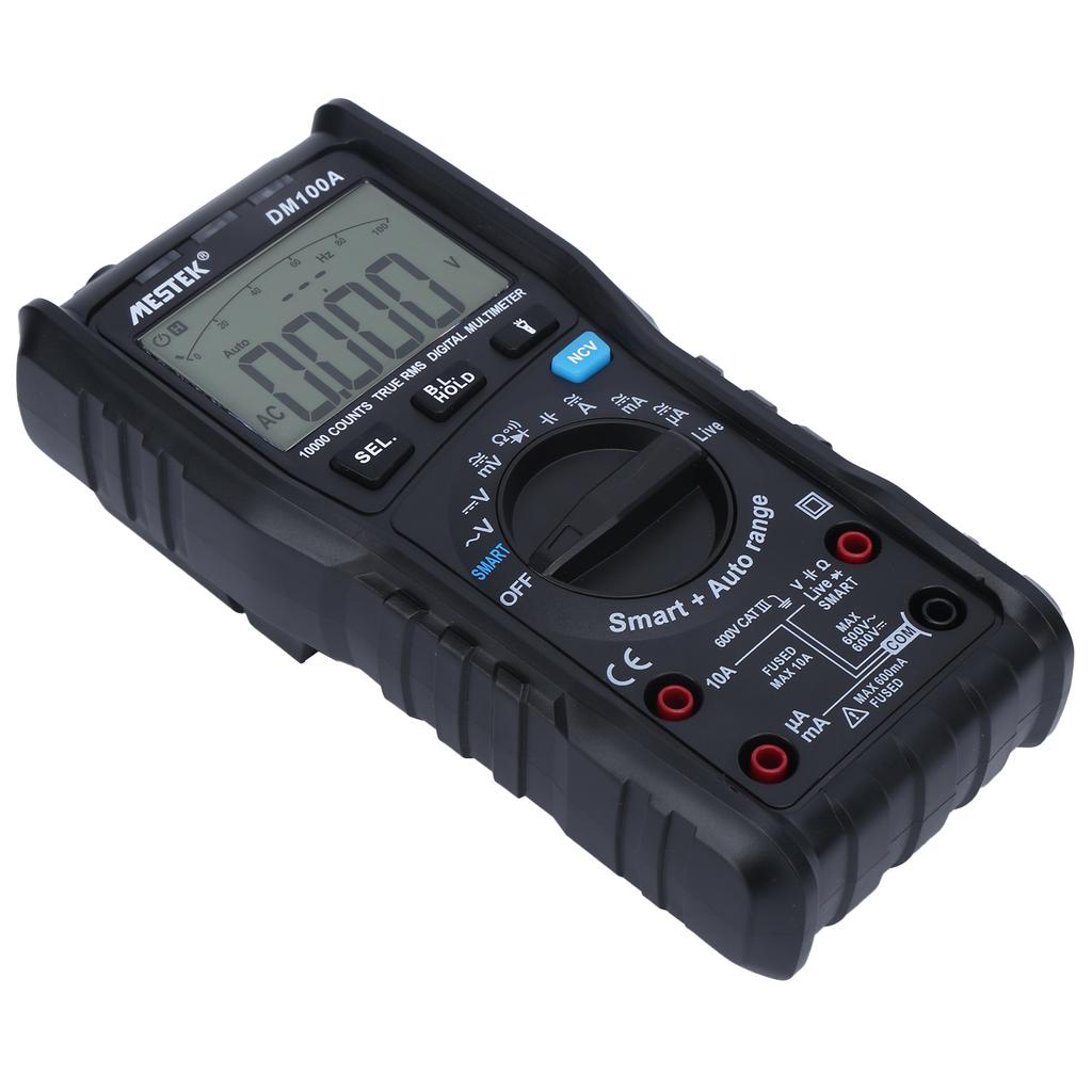 DM100A Multifunctional Multimeter High Accuracy Handheld Voltage Current Tester 10A 600V