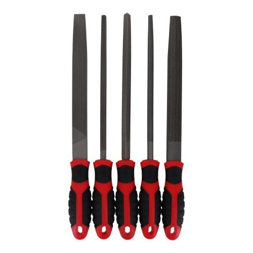 Sankyo Corporation Traditional 5-Piece Metal File Set SR-SF5200