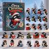 Christmas Party Favors for Children 2026 Ocean Creature Advent Calendar, 24-Day Acrylic Ornament Set with Holiday Decoration Bedroom Marine