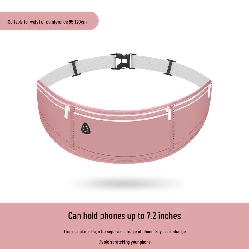 

Поясная сумка для бега без отскока: Легкий, Вместительный, Унисекс Фитнес Держатель для Телефона