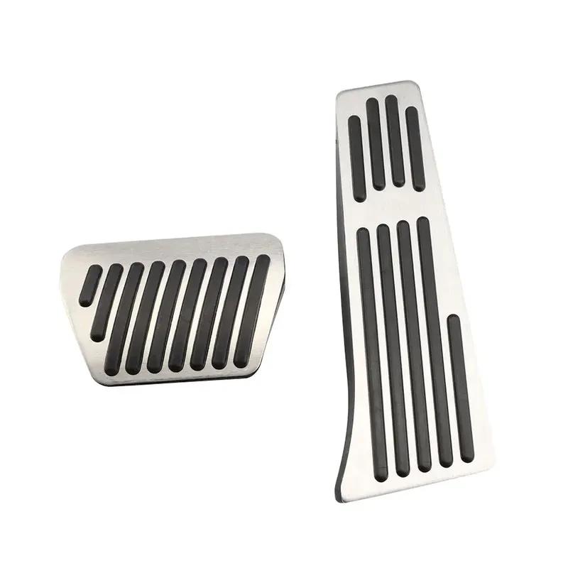 Car Foot Pedals Accelerator Brake Pedal Cover for BMW 5 6 7 Series F01 F07 F10 F11 F06 F13 X3 F25 X4 F26 Z4 E89 E85 Accessories
