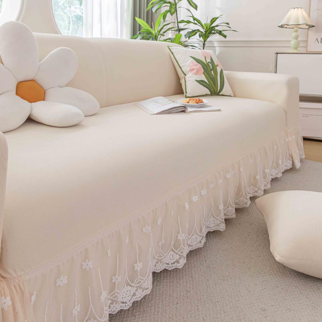 New Elastic Cool Feeling Ice Silk Sofa Cover All Purpose Set  Universal Summer Anti Slip Sofa Cover  Summer Cover Fabric