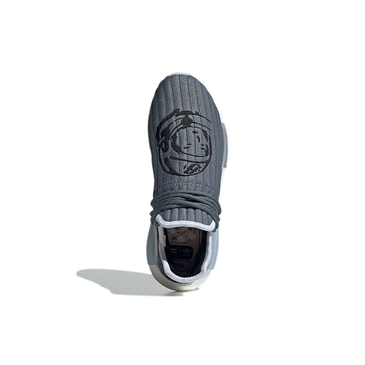Adidas BBC Ice Cream X Pharrell X NMD Human Race Astronaut Unisex Sneakers Grey GW3955