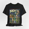 Vintage Skräckfilms T-shirt Monster Grafisk T-shirt