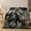Movie L-Lord of The Rings H-Hobbit Flannel Blanket Soft Warm Blanket Throw Blanket for Bedroom Living Room Bed Picnic Gift Kid