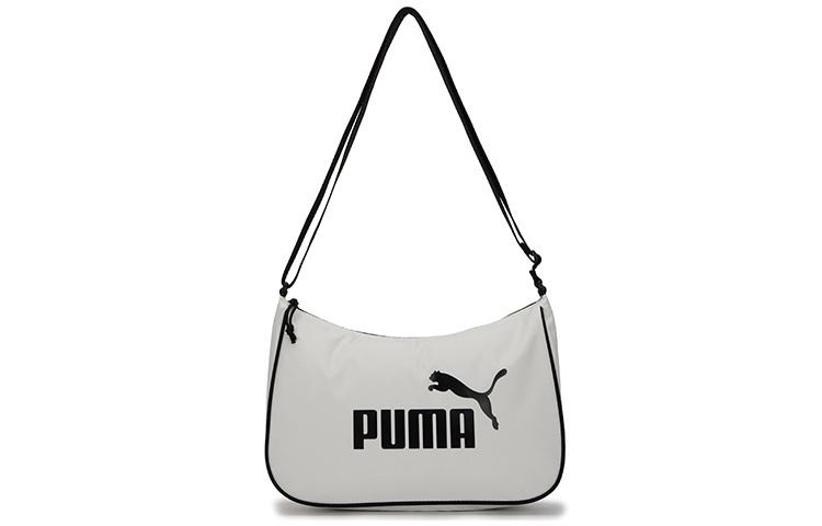 Тканевая сумка PUMA, Сумка через плечо Унисекс Белый 079372-02