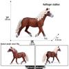 Children's Prancing Horse and Jockey Toy Set