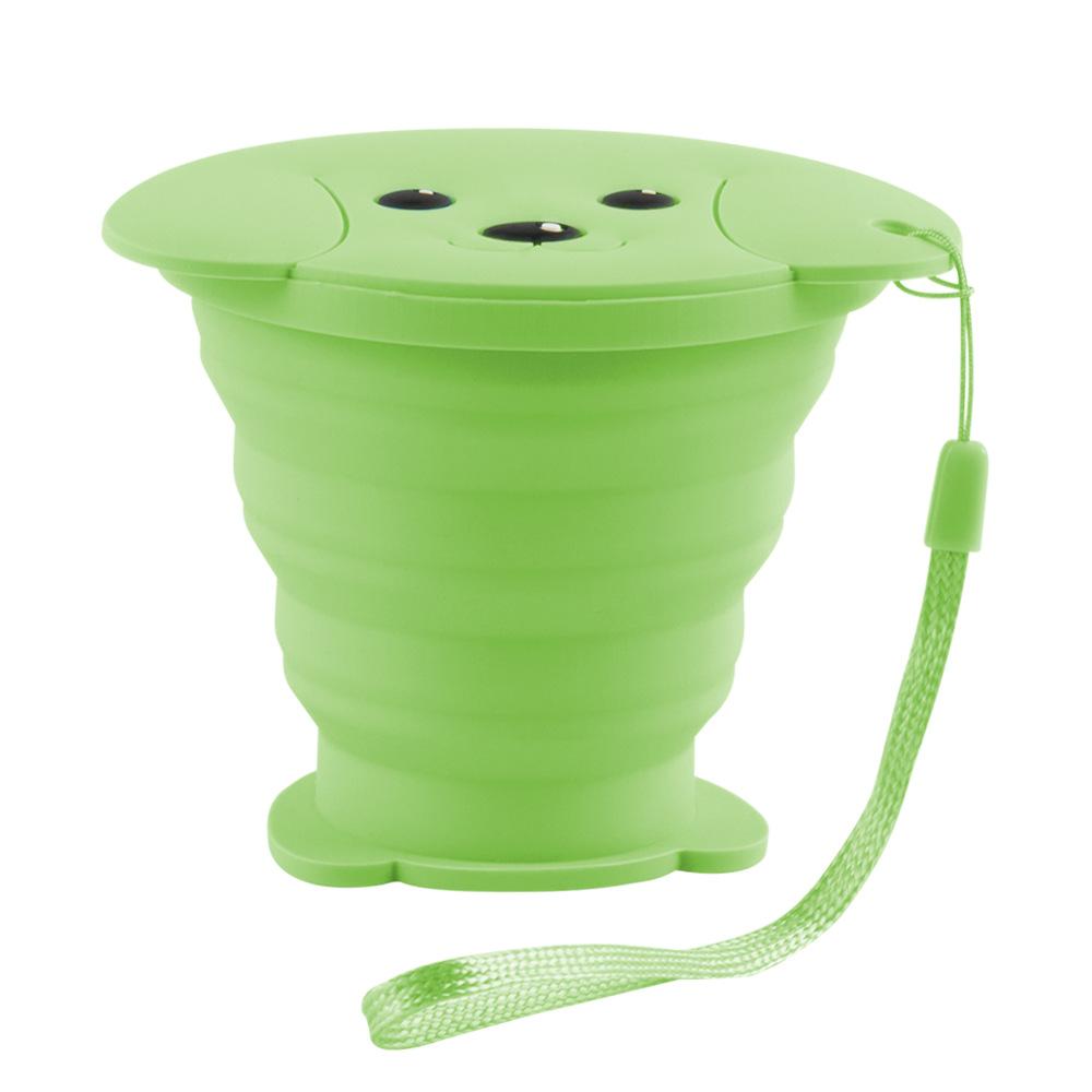Folding Cup Lightweight Outdoor Use Active Cup Food-grade Shrinkage Gargle Cup Travel Silicone Folding Cup