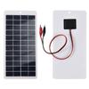 5W 12V Solar Panel Portable Solar Power Polycrystalline Siliocone Solar     High Efficiency Solar Module with Clips