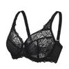 Large Size Floral Glamour No Sexy Lace Bra that Makes Your Breasts Look E80 [DELIMIRA] Bra, Lace, Bust, Underwired, Pads, Bra, Smaller, Black,