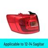 Compatible with Volkswagen Sagitar 12/13/14 Models: Rear Taillight and Turn Signal Lens Assembly.