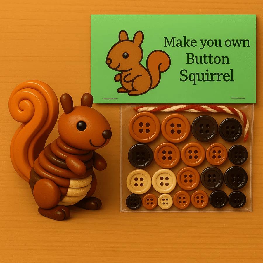 DIY Button Animal Ornaments Funny Animal Christmas Decoration Highland Cow Buttons Seasonal Decor Holiday Party Supplies
