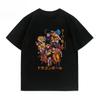 Dragon Ball Joint Summer Shortsleeved Couple Wear Goku Cartoon Comic Casual Pure Cotton Shortsleeved Sports Casual Comfortable