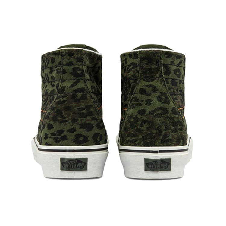 Vans Sk8-Hi Tapered Anaheim Factory - Leopard Camo Unisex Sneakers Green Grape-Leaf VN0A4U16B7B