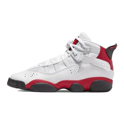 Air 6 Rings GS Chicago Kinder Sneakers Wit University-Rood Zwart 323419-126