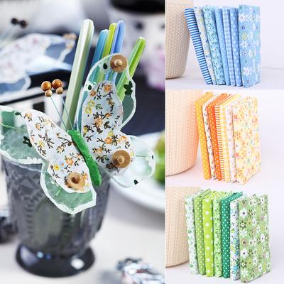 7 teile/satz Baumwolle Stoff DIY Handgemachten Material Nähen Handwerk Tuch Zubehör