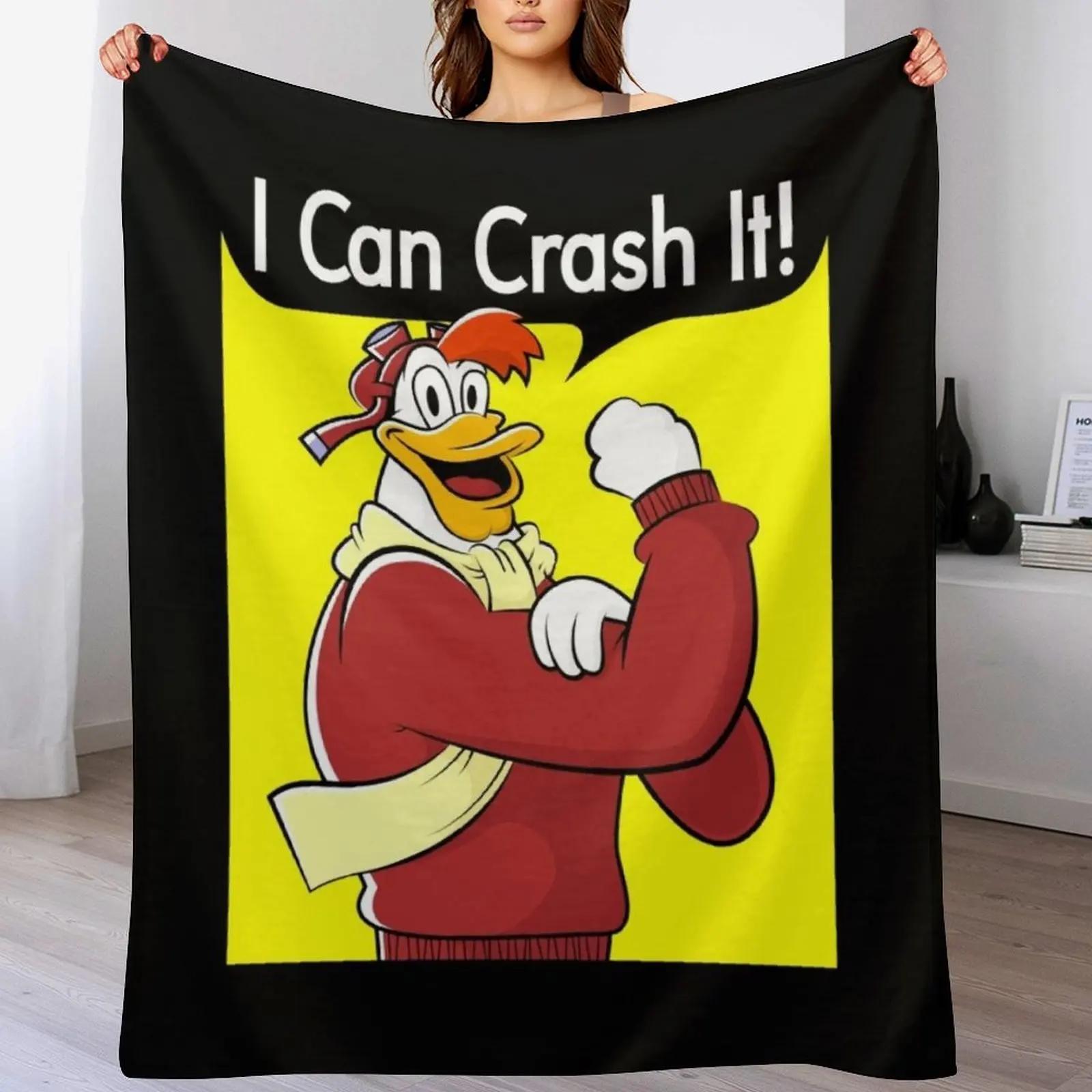 

I Can Crash It Throw Blanket Soft Home Decor Blanket for Couch Bedroom 102x76cm(40x30in)