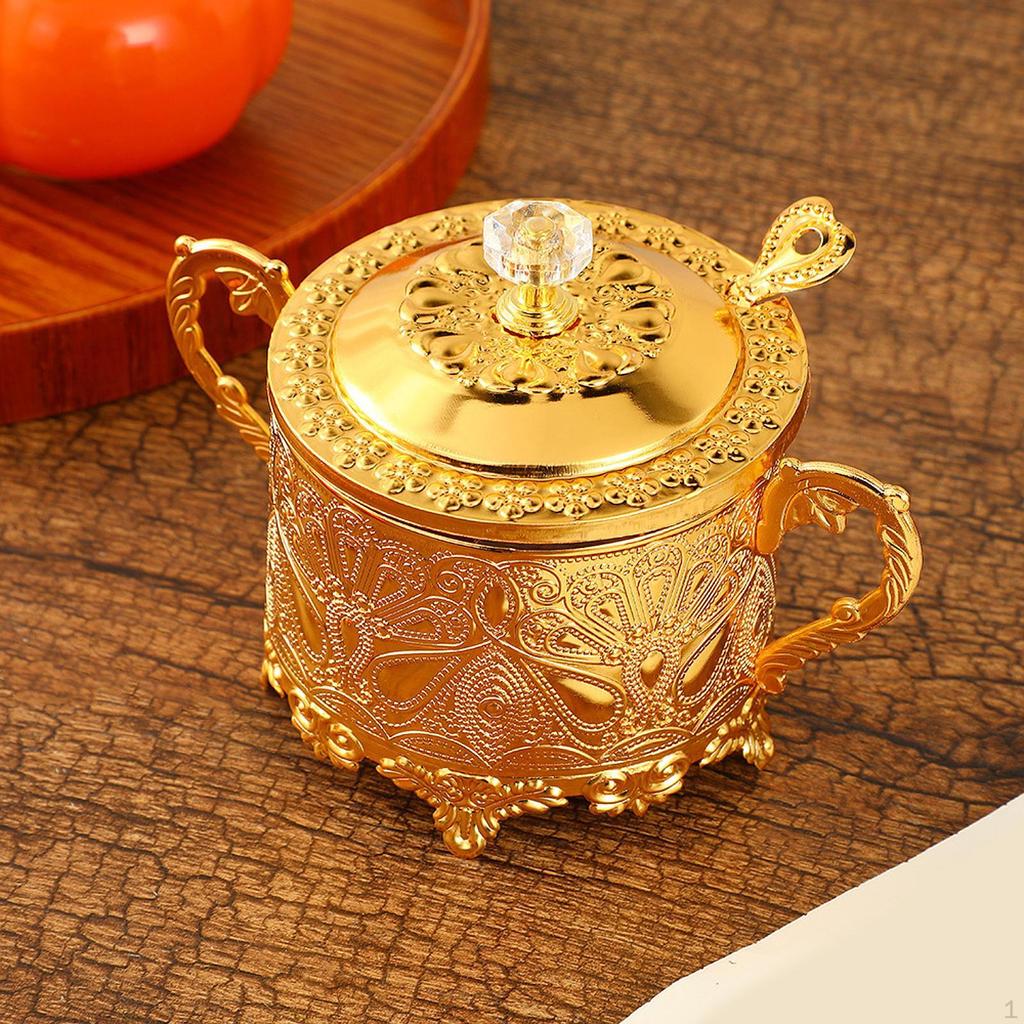 Sklenice na bonbóny, nádoba na čokoládu, skleněný organizér na jídlo, cukroví, med, pro kolaudaci