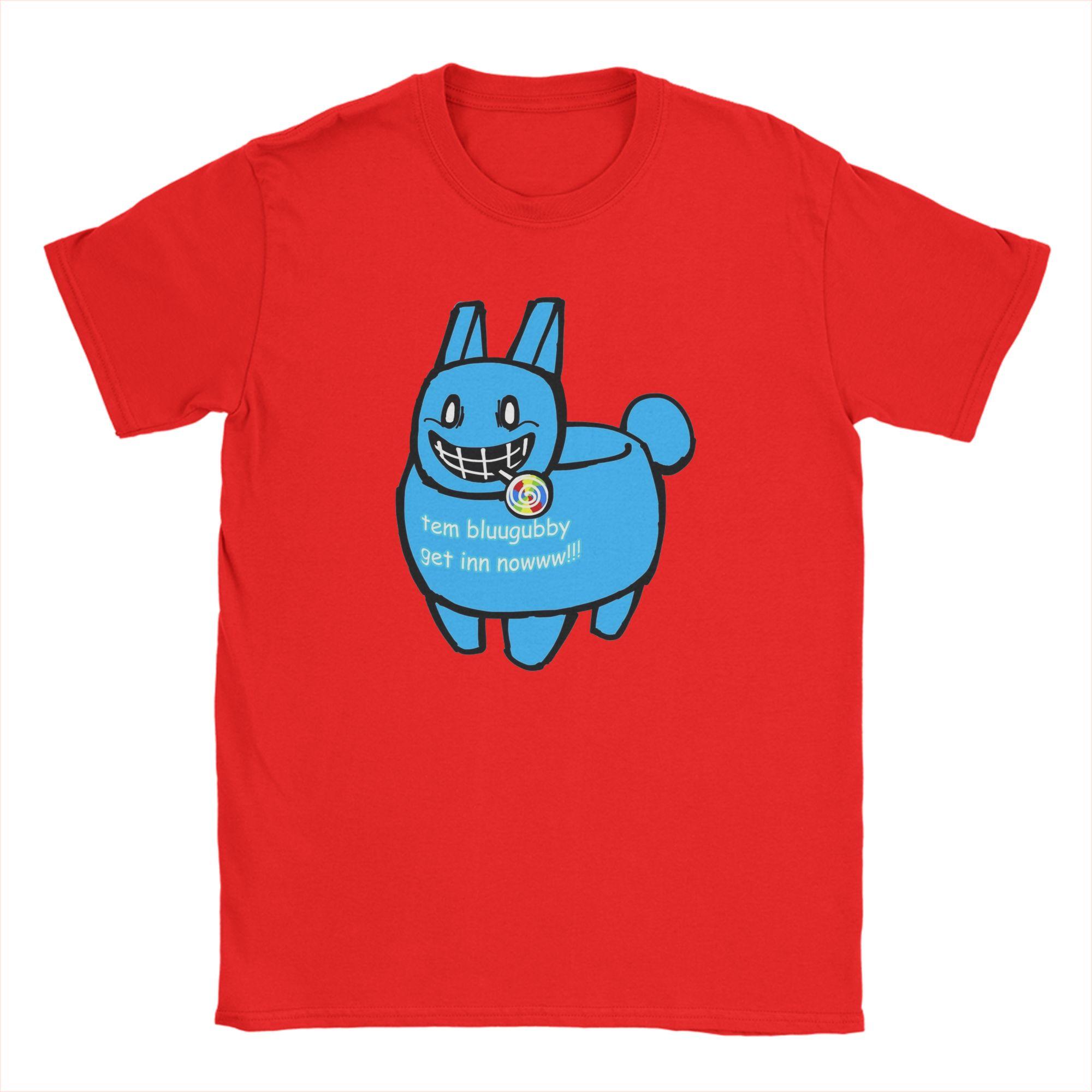 

Bluudude Gubby Forsaken Мужские футболки Винтажные футболки Футболка с коротким рукавом и круглым вырезом Чистый хлопок Идея для подарка Одежда S