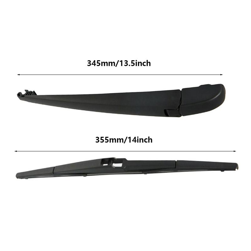 Rear Windshield Wiper Arm Blade Set 8524110040, 85242F4010 for Toyota CHR C-HR 2018