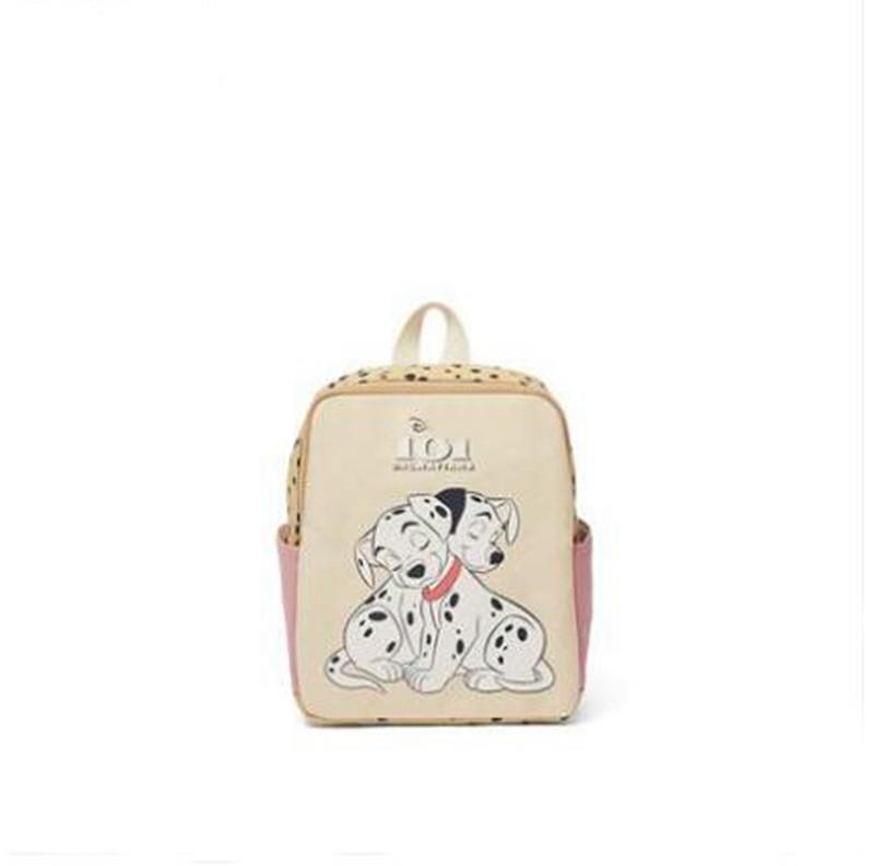 Z Family 2021 New Cartoon Canvas Backpack Children s Bag Toddler Dalmatian Dog Print Small Backpack