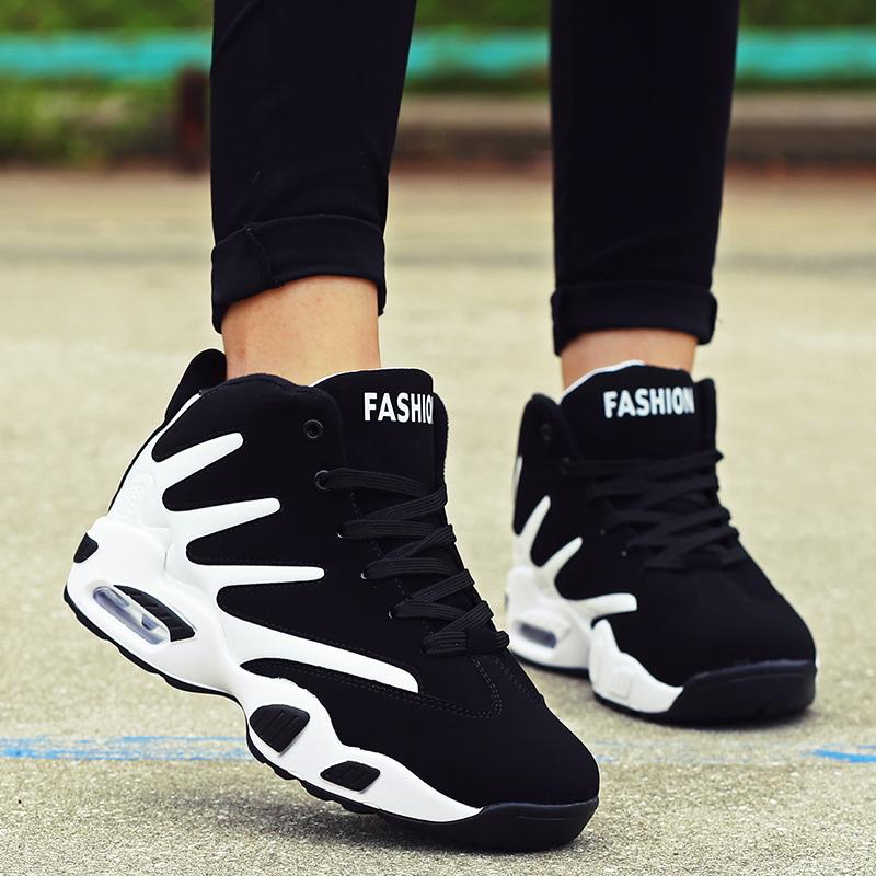 Pánské tenisky se vzduchovým polštářem Ležérní běžecké boty Chlapecké pohodlné sportovní tenisky Venkovní protiskluzové basketbalové tenisky