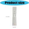N2QAYA000153 Multiple Compatible Television Remote No Programming Required Direct Operation Long Plastic Construction