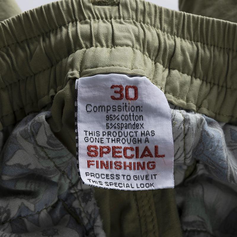 BAPAI New Pánské módní šortky Bavlna Ležérní Léto Pracovní Combat Kalhoty Klasické krátké oversized cargo kalhoty