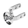 Alloy Toilet for Seat Hinges Mountings Set Chrome with Screws For Toilet Accesso
