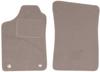Tapis de sol avant beiges pour: Renault 19 cabriolet, hatchback, berline, chamade (1988-1996)