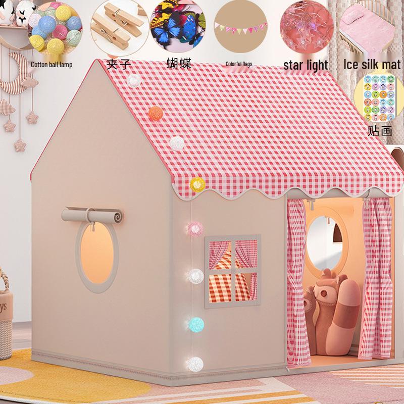 Princess Castle Indoor Play Tent: Girl's Birthday Gift & Cozy Sleeping Space