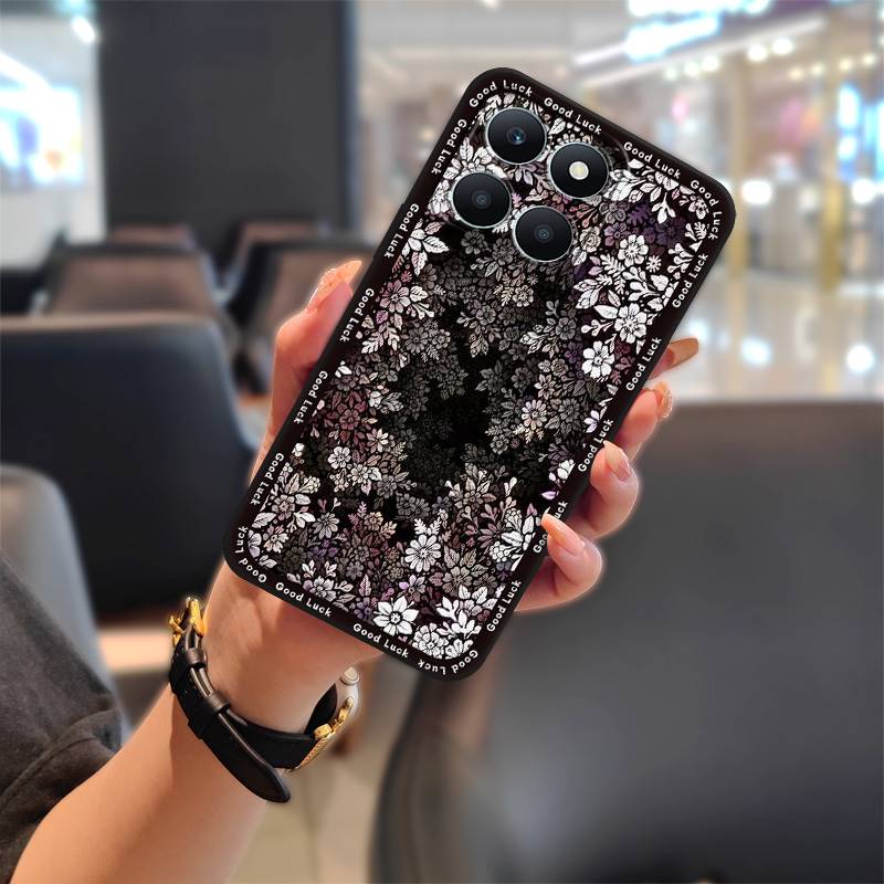 Cartoon Soft Case Phone Case For Honor X6a/X6a Plus Waterproof Fashion Design Anti-dust Protective Durable TPU Silicone