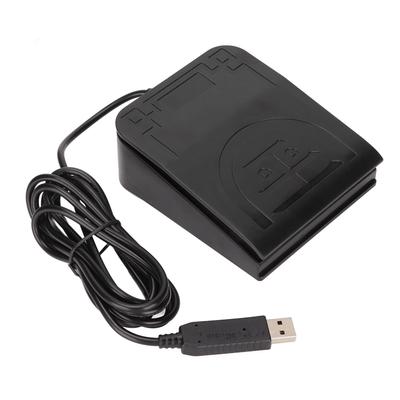 USB Foot Switch Pedal MIDI Controller Ergonomic Design Single Foot Switch Pedal for Instrument