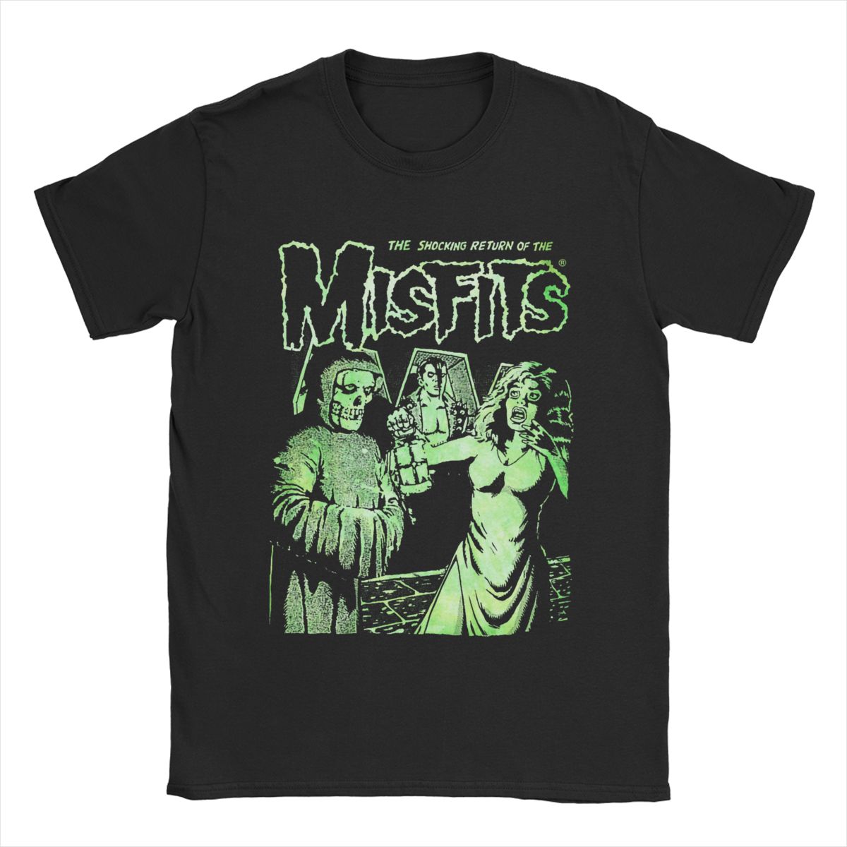 

Men T-Shirt The Misfits The Return Funny Pure Cotton Tees Short Sleeve T Shirt O Neck Tops 4XL 5XL 6XL - Men s Summer Cotton ... S разноцветный
