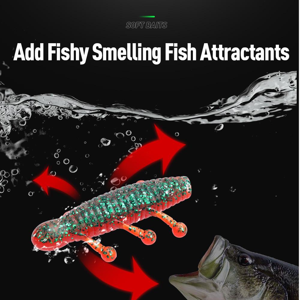 Kingdom Przynęty wędkarskie 45 mm 55 mm 3,2 g 6 g Miękkie przynęty Tonący PCV Miękkie przynęty Sprzęt wędkarski 8 szt. Przynęty sztuczne Przynęty Woblery Miękki robak