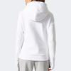 Adidas Zne Hoodie 2 Solid Color Striped Sports Knit Jacket Women Hoodies White CE4122